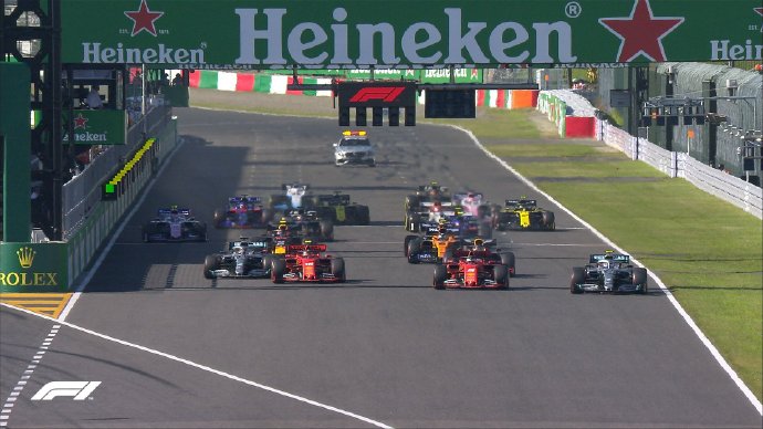 F1日本站 VS 正赛 图集