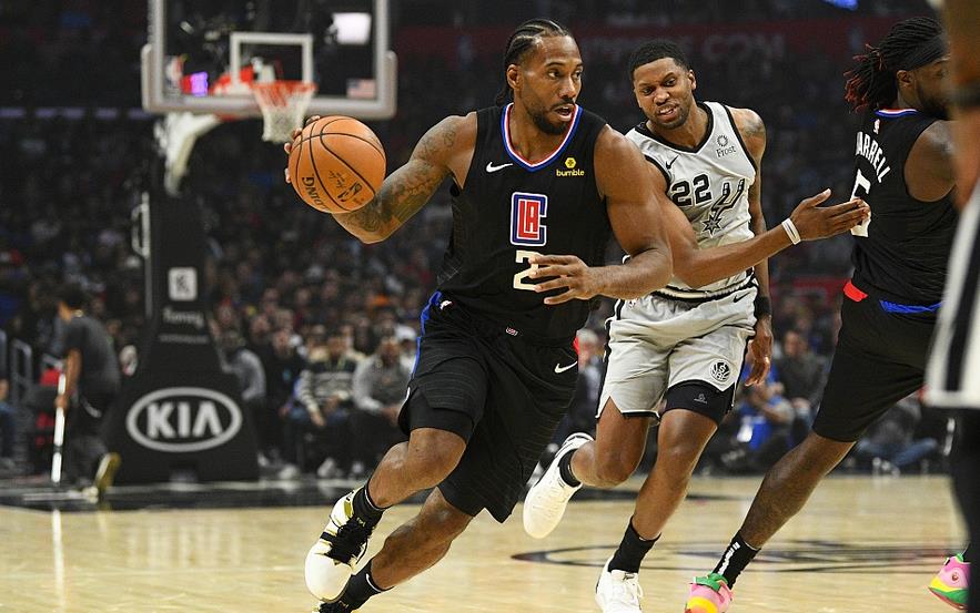 NBA常规赛 马刺97-103败于快船 图集