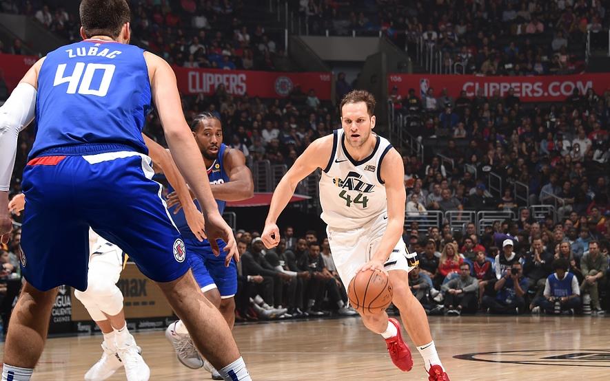 NBA常规赛 爵士94-105快船 图集