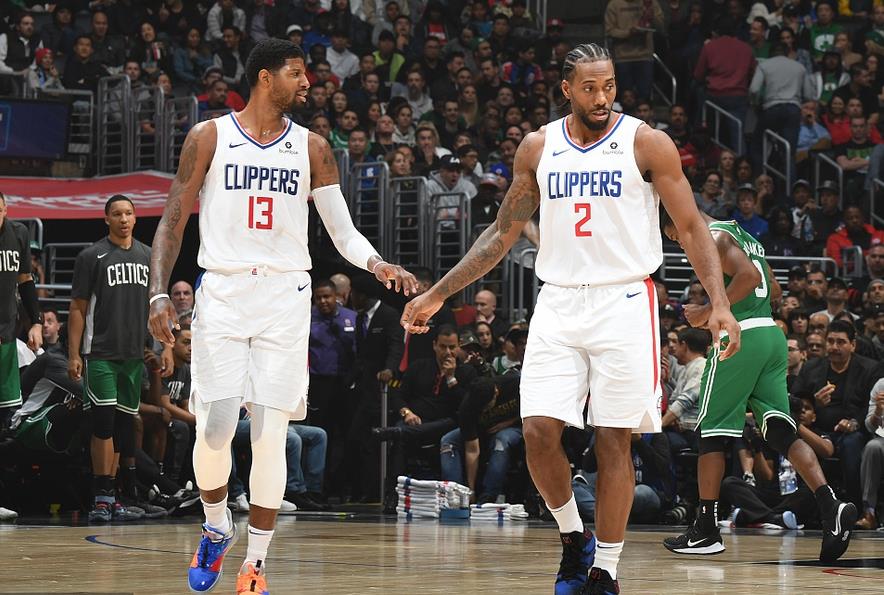NBA常规赛 凯尔特人104-107快船 图集