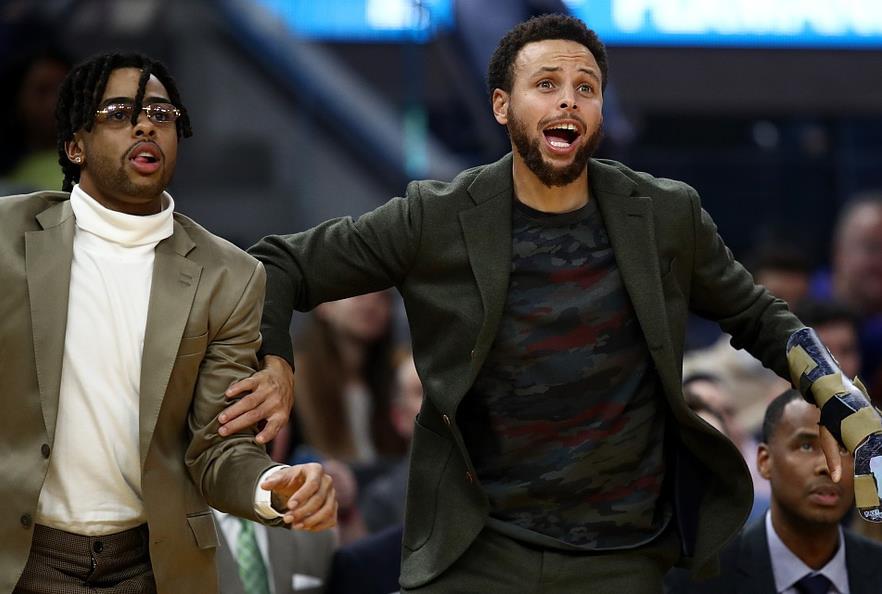 NBA常规赛 雷霆100-97勇士 图集