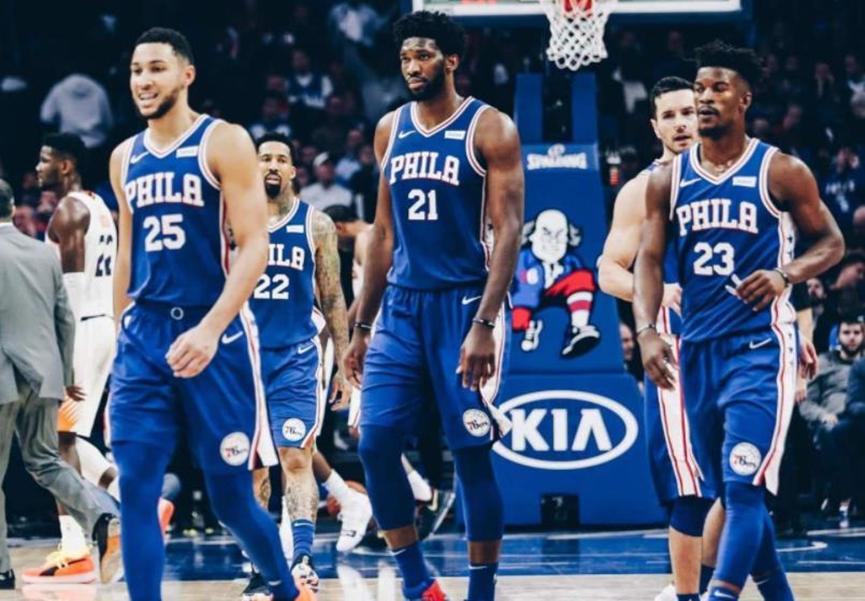 NBA 76人130:136负于快船球队