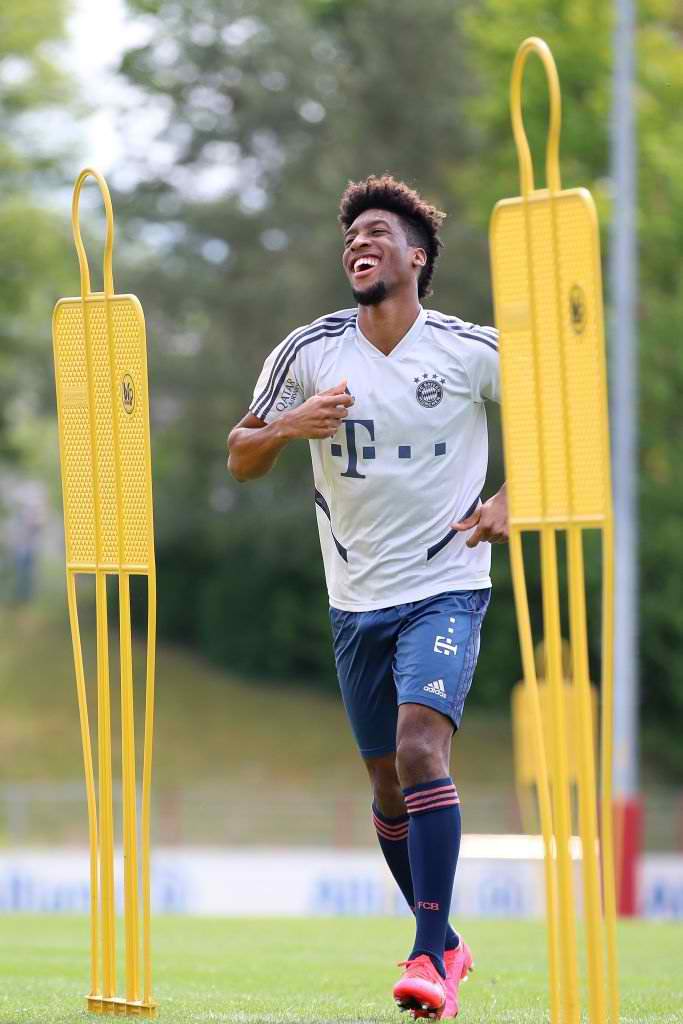 训练中的拜仁：疫情下的球员们的欢乐“众星相”