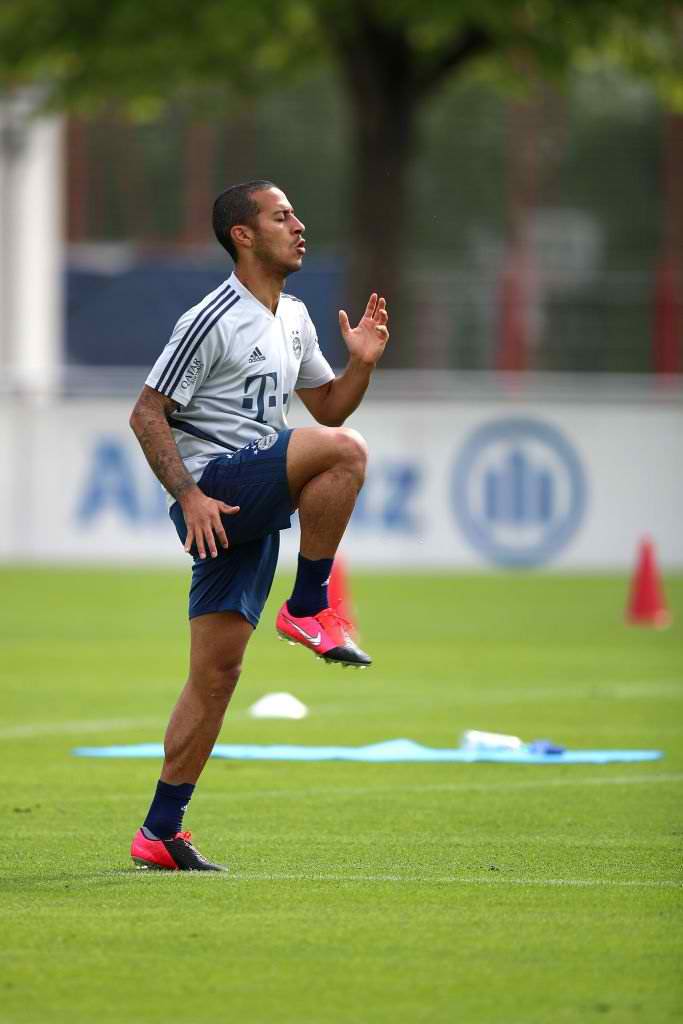 训练中的拜仁：疫情下的球员们的欢乐“众星相”