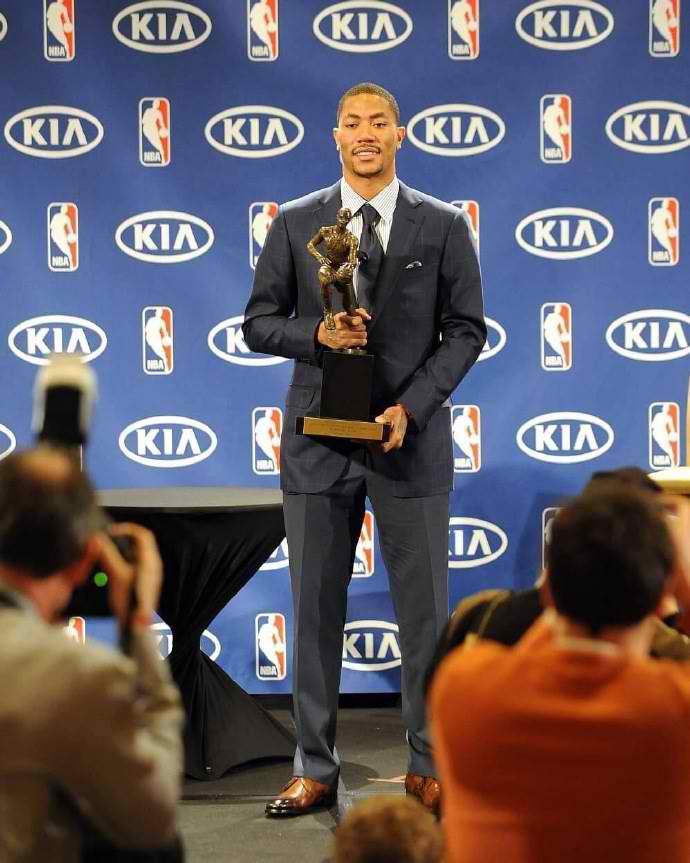 NBA史上最年轻的MVP：德里克-罗斯