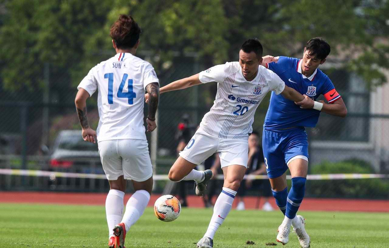 蓝白对抗赛：上海申花队内争霸赛第3场