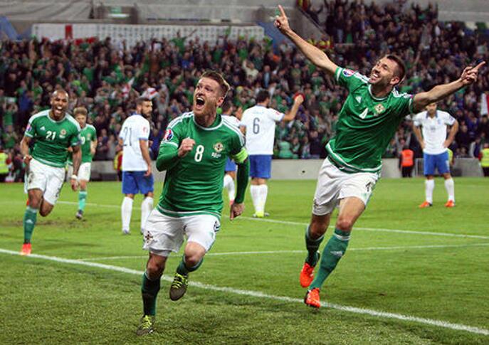 北爱尔兰队在2016欧洲杯中没有给戴维斯中路机会