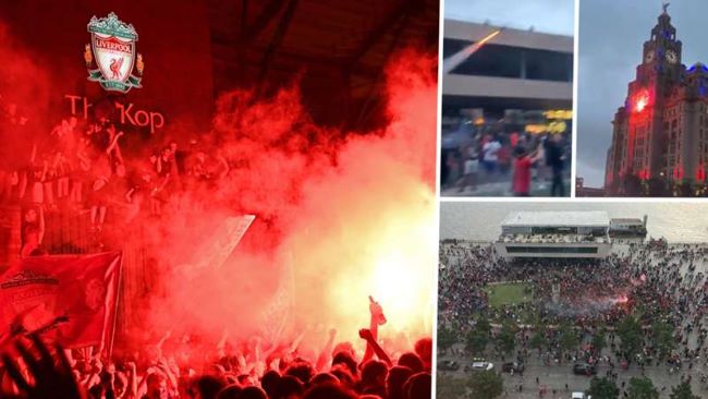 利物浦球迷因烧毁的球队一栋大楼