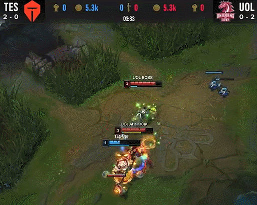 TES VS UOL 图集