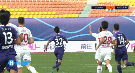 天津泰达2:0深圳佳兆业 图集