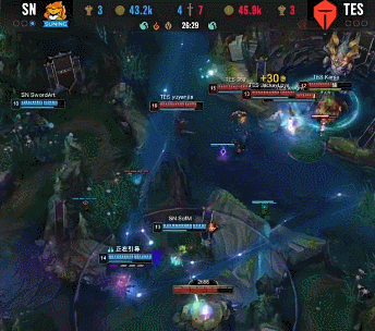 TES VS SN 图集