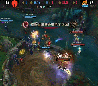 TES VS SN 图集