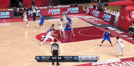 新疆 VS 天津 图集