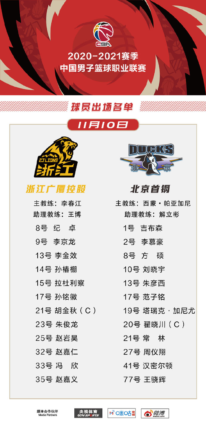 广厦 VS 北京 图集