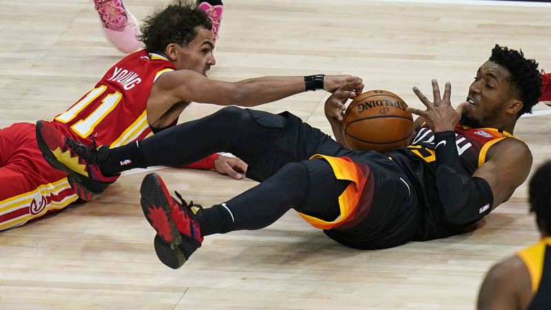 特雷杨好惨只得4分 米切尔领军爵士大胜老鹰