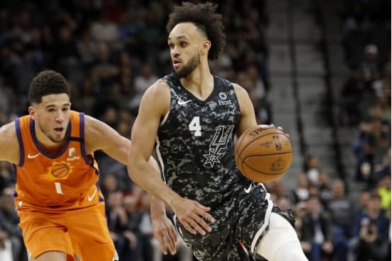 NBA常规赛继续进行，七人得分上双太阳力克马刺