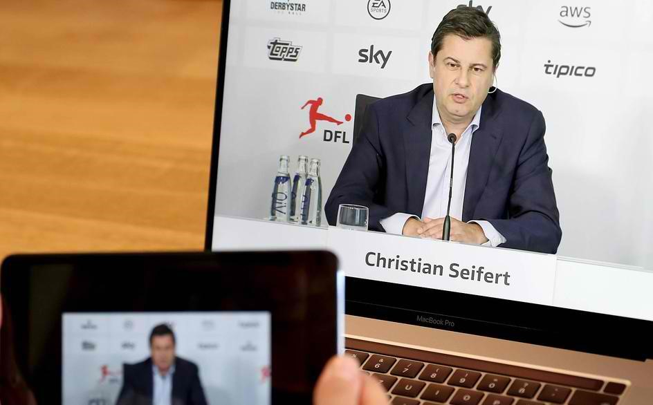 德国足球职业联盟就足球赛事重启问题召开视频会议：德甲即将重启！