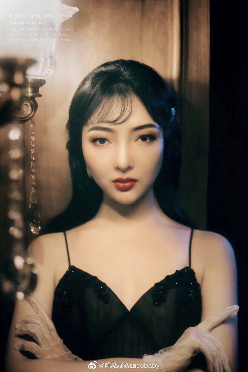 足球宝贝：陈朝子一组复古美照！