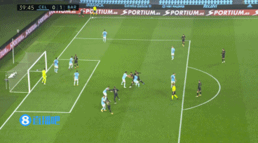 塞尔塔0:3巴塞罗那 图集