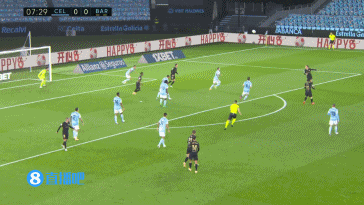 塞尔塔0:3巴塞罗那 图集