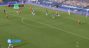 埃弗顿1:3曼联 图集