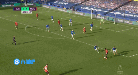 埃弗顿1:3曼联 图集