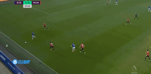 埃弗顿1:3曼联 图集