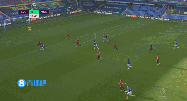 埃弗顿1:3曼联 图集