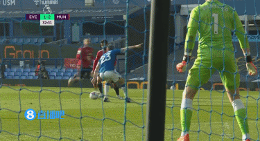 埃弗顿1:3曼联 图集