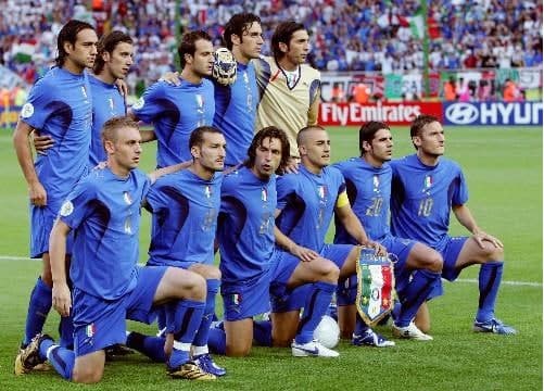 意大利2006年也曾夺得世界杯冠军，当时他们有多强？