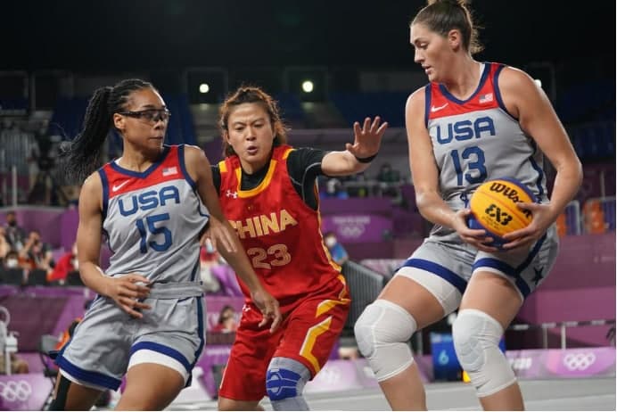 奥运女篮 中国女篮74:62战胜比利时女篮