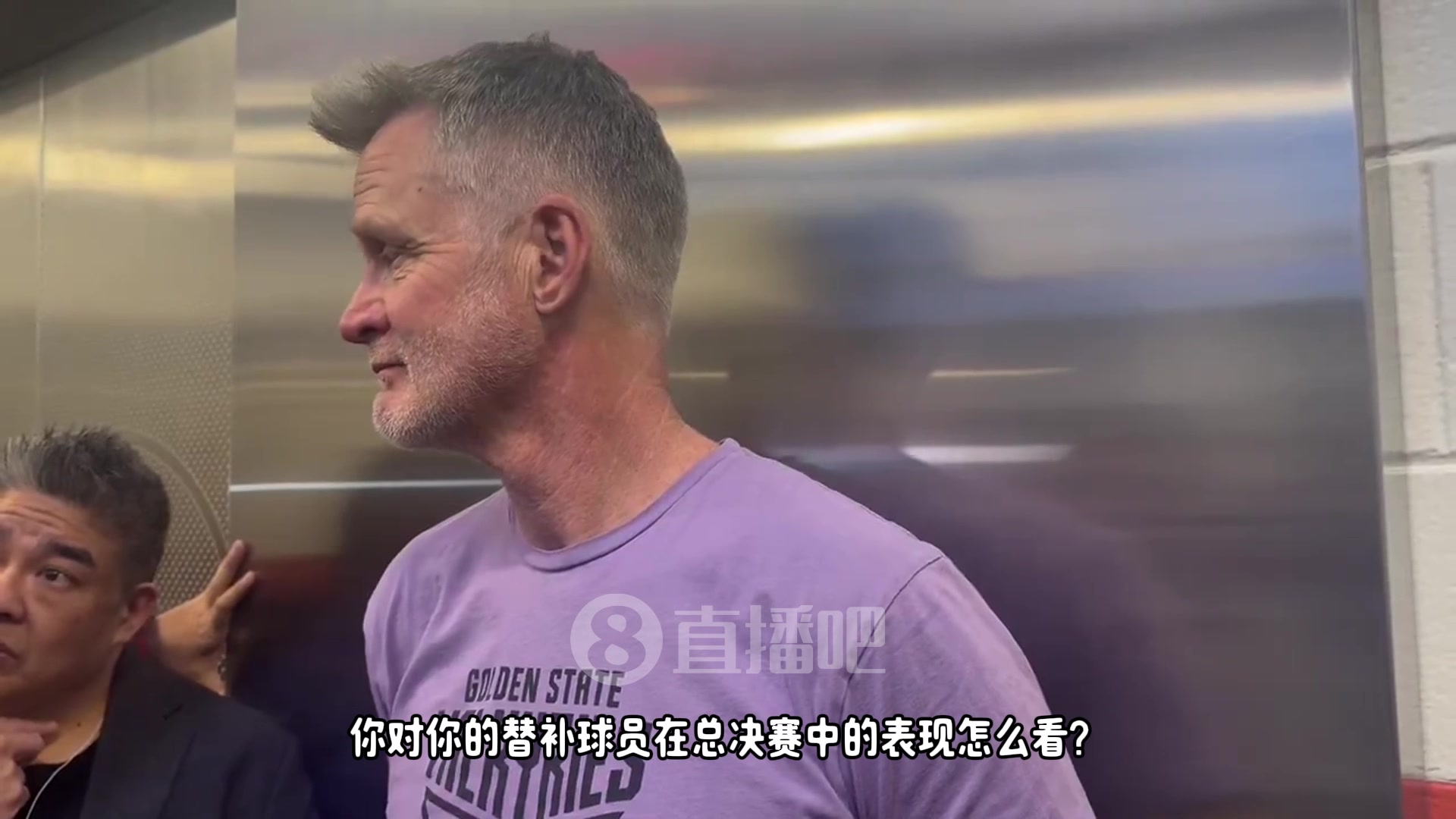 记者：你们替补在总决赛有竞争力吗？科尔：先别说总决
